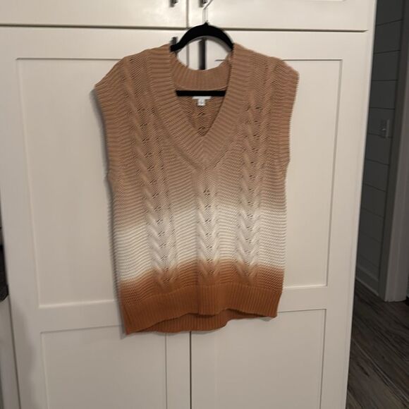 The Drop Women's Camille Cable Sweater Vest - S Great Condition - Picture 5 of 7